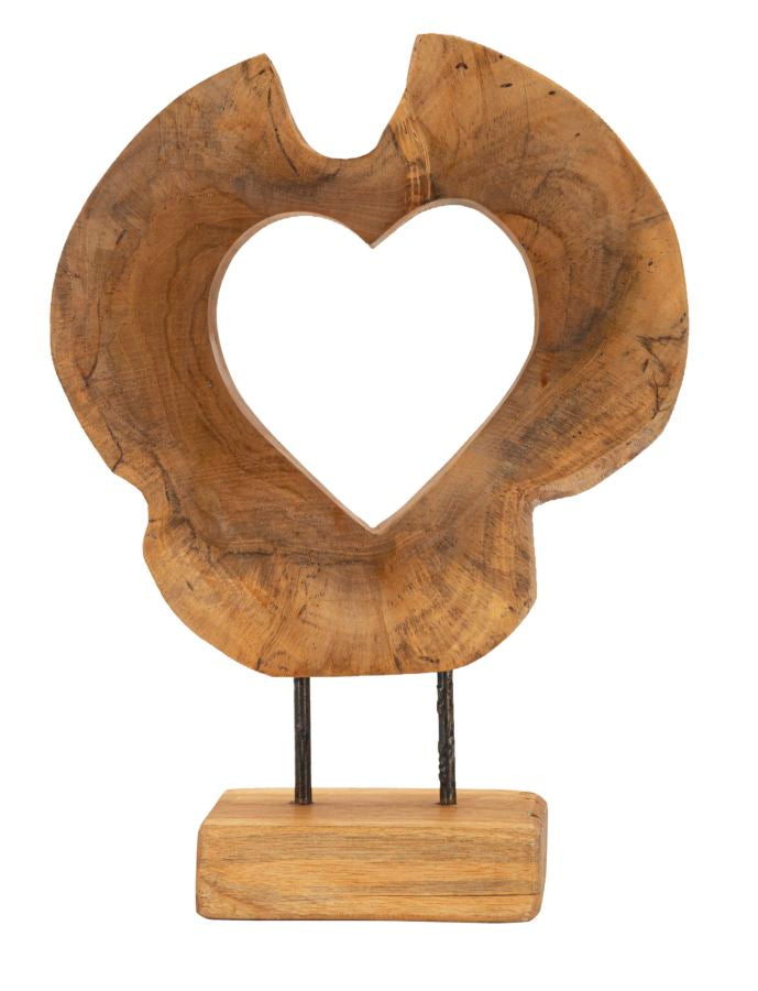 Scultura Hasi in Teak Riciclato - foto 1