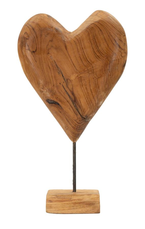 Scultura Dobu in Teak Riciclato - foto 1