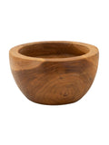 Svuotatasche decorativo in teak marrone, Ø15x9,5 cm – Erusi Simple Ric