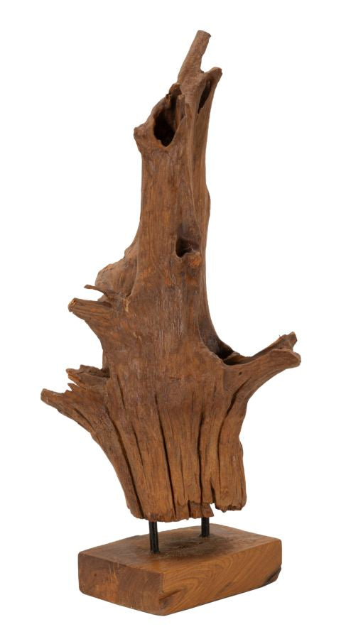 Scultura Akar in Teak Riciclato - foto 2