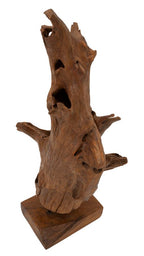 Scultura Akar in Teak Riciclato - foto 3