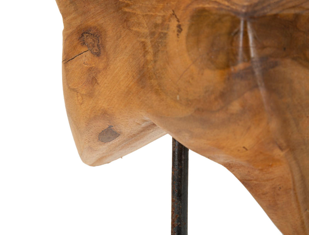 Scultura Stella in Teak Riciclato - foto 6