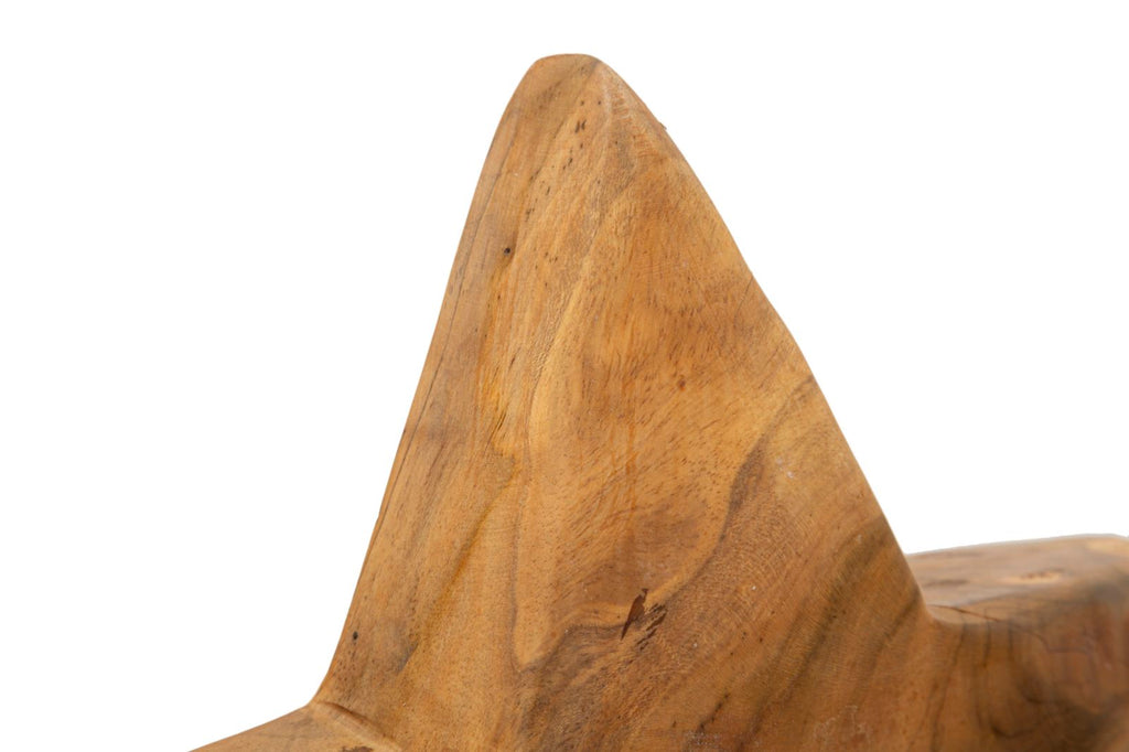 Scultura Stella in Teak Riciclato - foto 7