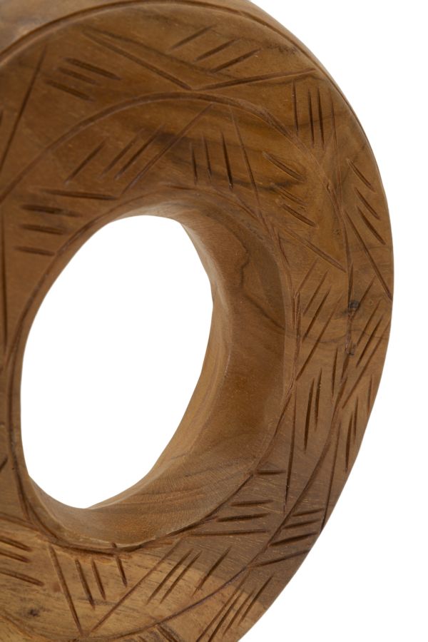 Scultura Dorat in Teak Ric - foto 4