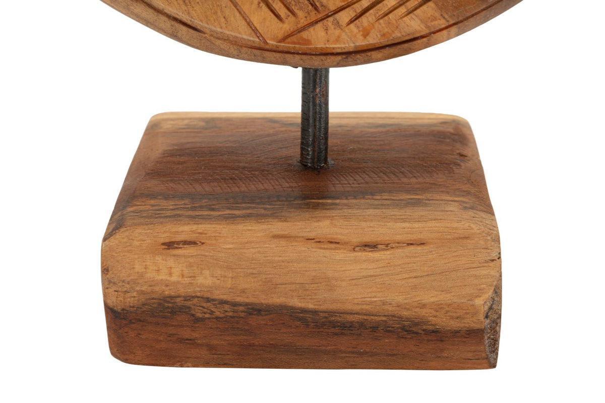 Scultura Dorat in Teak Ric - foto 5
