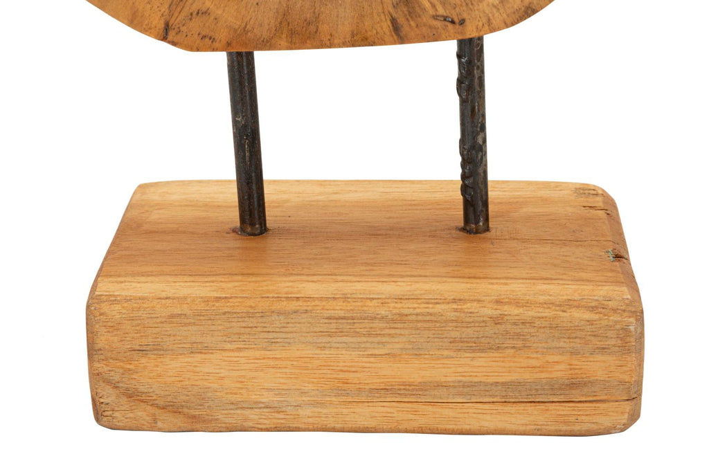 Scultura Hasi in Teak Riciclato - foto 6