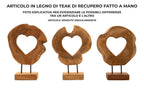 Scultura Hasi in Teak Riciclato - foto 8