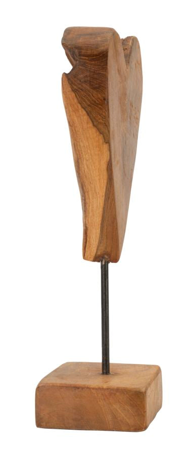 Scultura Cuore in Teak Ric - foto 2