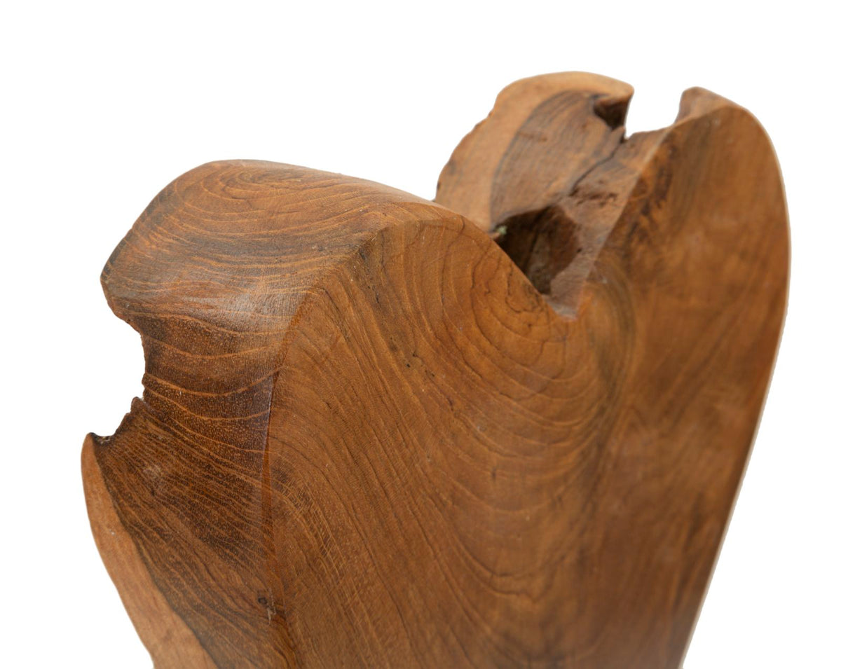 Scultura Cuore in Teak Ric - foto 6
