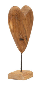 Scultura Dobu in Teak Riciclato - foto 2