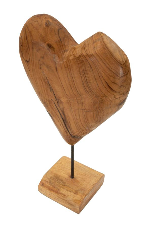Scultura Dobu in Teak Riciclato - foto 3