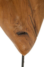 Scultura Dobu in Teak Riciclato - foto 6