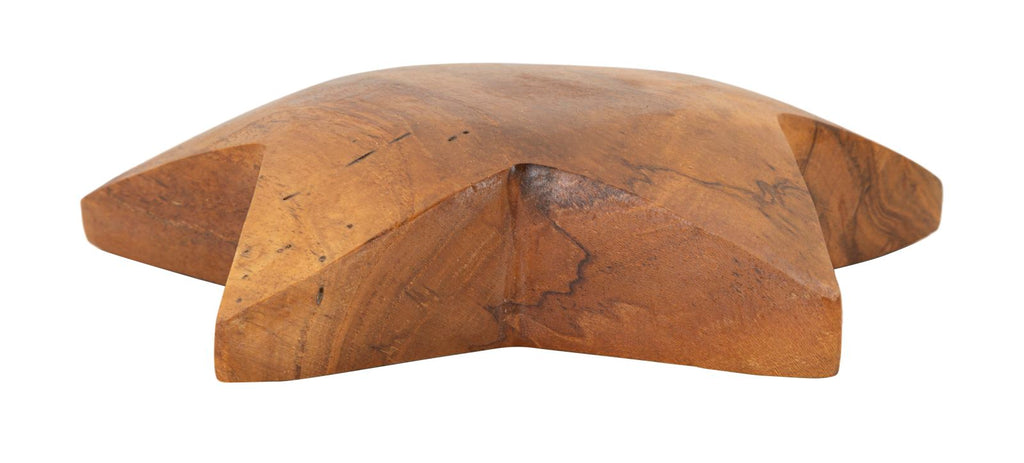 Decorazione Bintang da da appendere in Teak Riciclato (pezzi Unici-non Ripetibile in Serie - foto 2