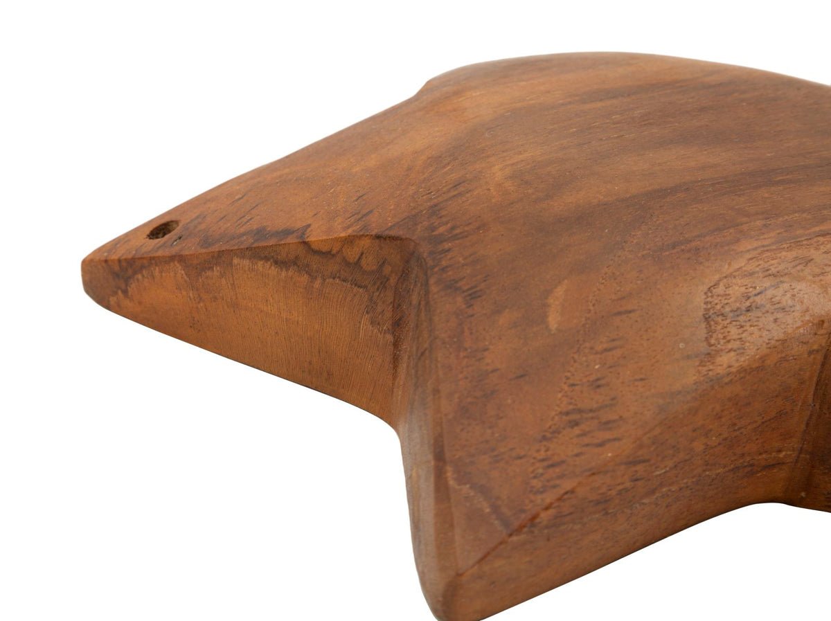 Decorazione Bintang da da appendere in Teak Riciclato (pezzi Unici-non Ripetibile in Serie - foto 4