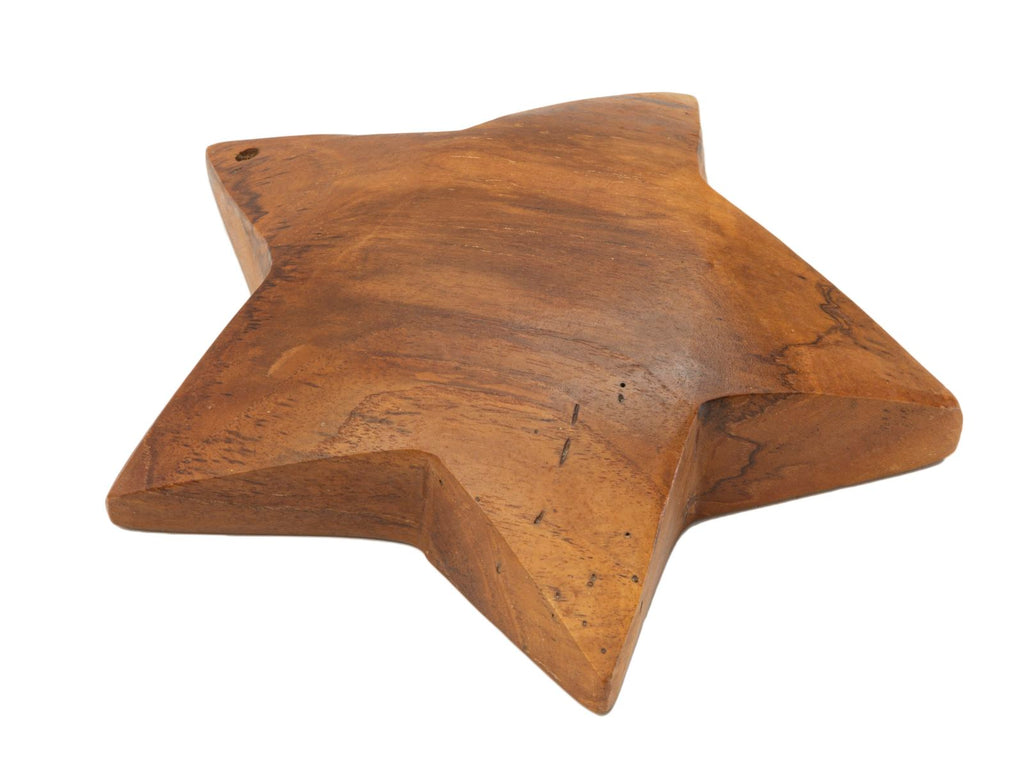 Decorazione Bintang da da appendere in Teak Riciclato (pezzi Unici-non Ripetibile in Serie - foto 6
