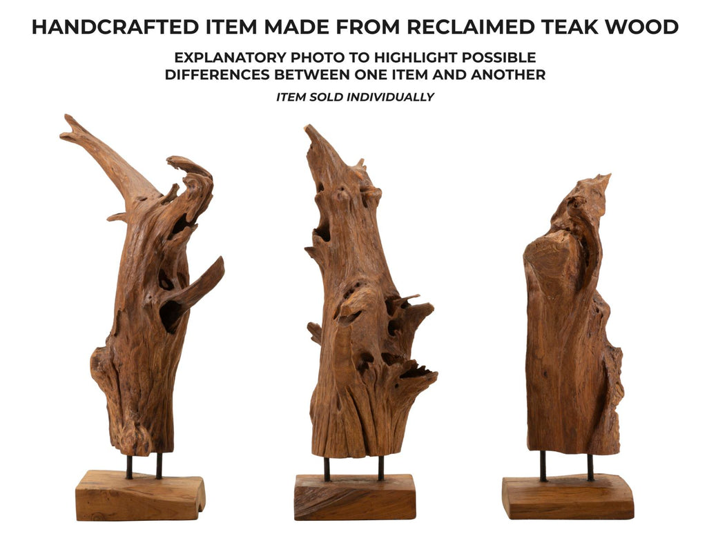 Scultura Akar in Teak Riciclato - foto 7