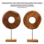 Scultura Dorat in Teak Riciclato - foto 7