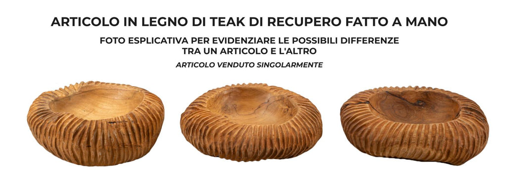 Svuotatasche Garit in Teak Riciclato - foto 7