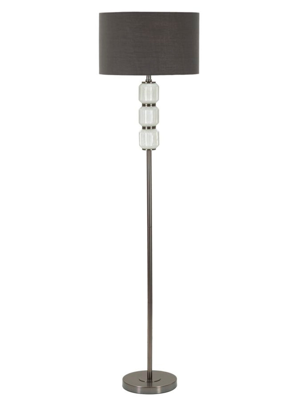Lampada da terra in vetro bianco, Ø42,5x164 cm – Bright One