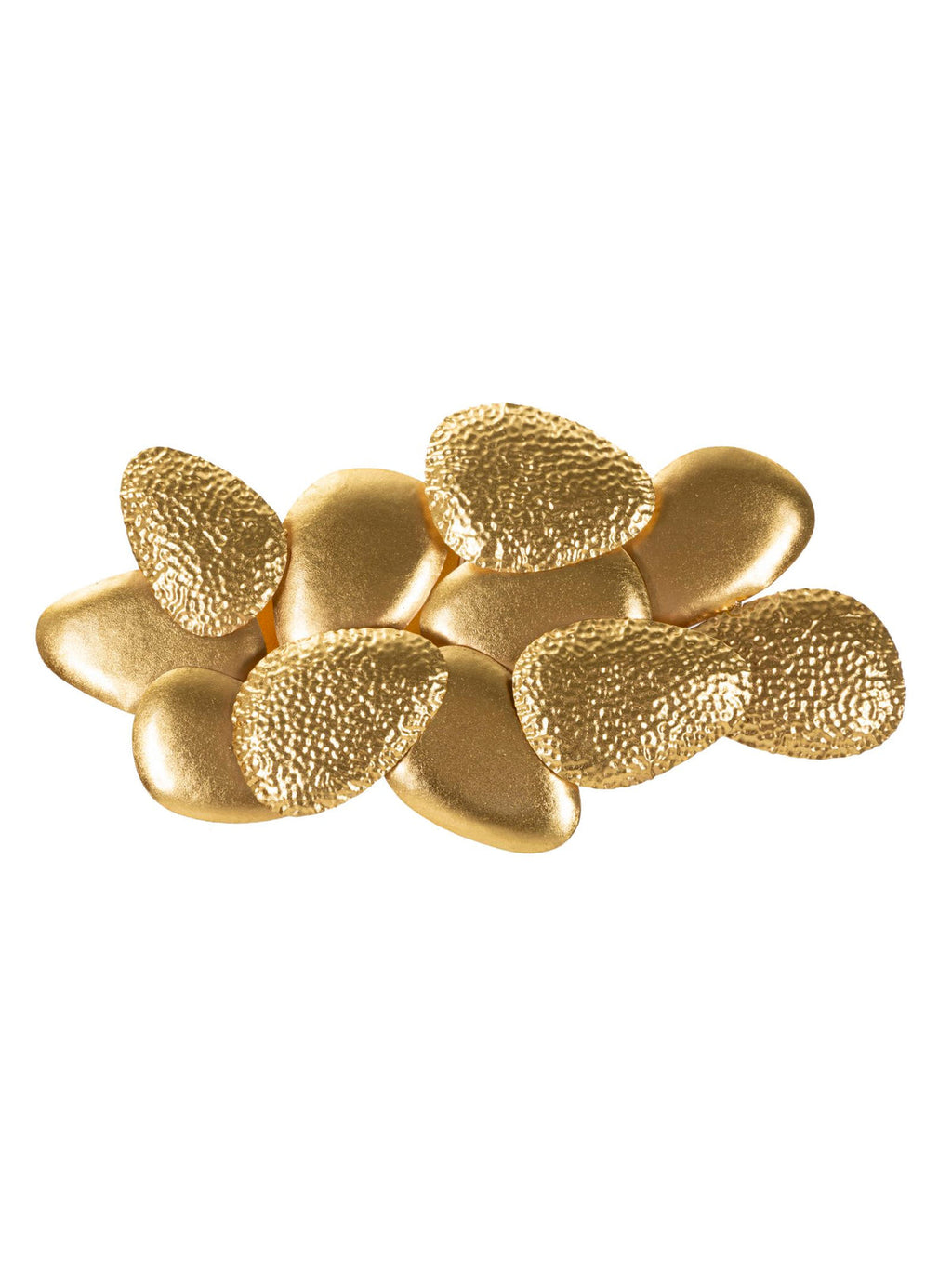 Applique da parete in metallo, 59,8x11x31 cm – Lampada Shell