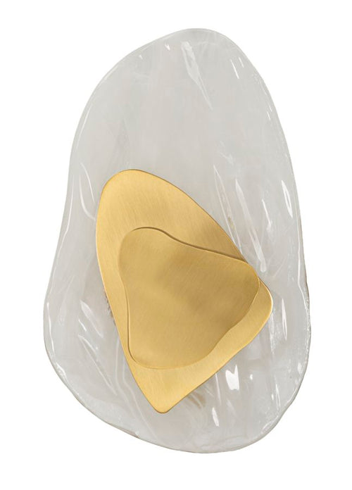 Lampada da muro Ocean Gold, 21x8x31 cm