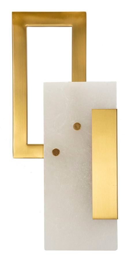 Lampada da muro Cube, 15x8x33 cm