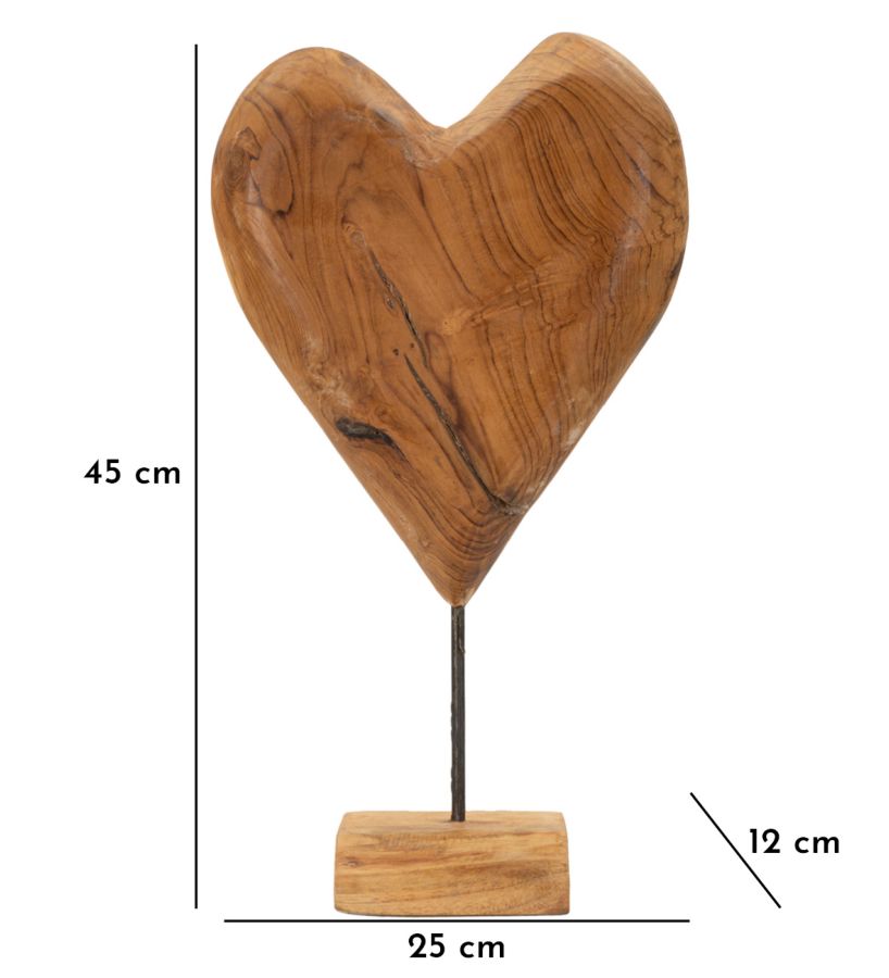 Scultura Dobu in Teak Riciclato - foto 10