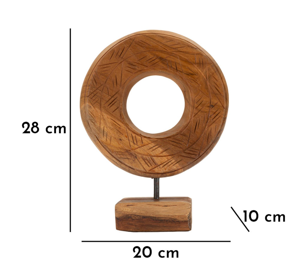 Scultura Dorat in Teak Ric - foto 10