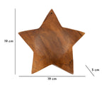 Decorazione Bintang da da appendere in Teak Riciclato (pezzi Unici-non Ripetibile in Serie - foto 10