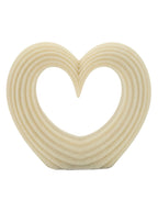 Scultura decorativa in resina bianca, 21x6x19 cm – Lovvy Quarzy