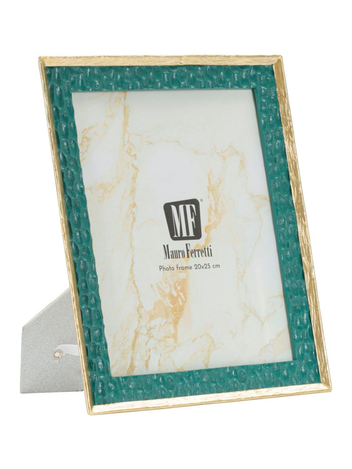 Cornice portafoto in resina verde, 25,3x2x30,3 cm – Grent