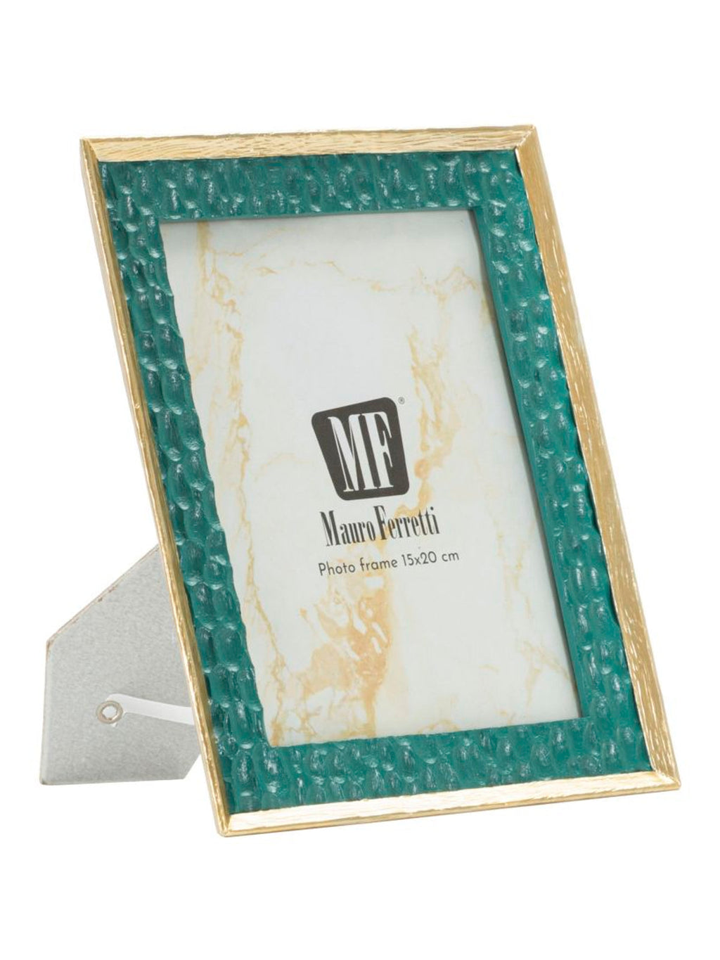 Cornice portafoto in resina verde, 20,3x2x25,3 cm – Grent