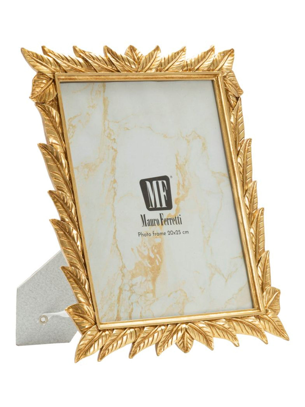 Cornice portafoto in resina oro, 27x2x32,3 cm – Laurel