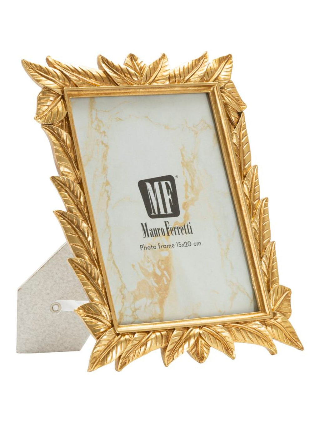 Cornice portafoto in resina oro, 21,2x1,7x26,8 cm – Laurel
