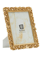 Cornice portafoto in resina oro, 27,8x1,8x32,5 cm – Classical