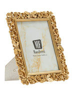 Cornice portafoto in resina oro, 22x1,7x27,3 cm – Classical