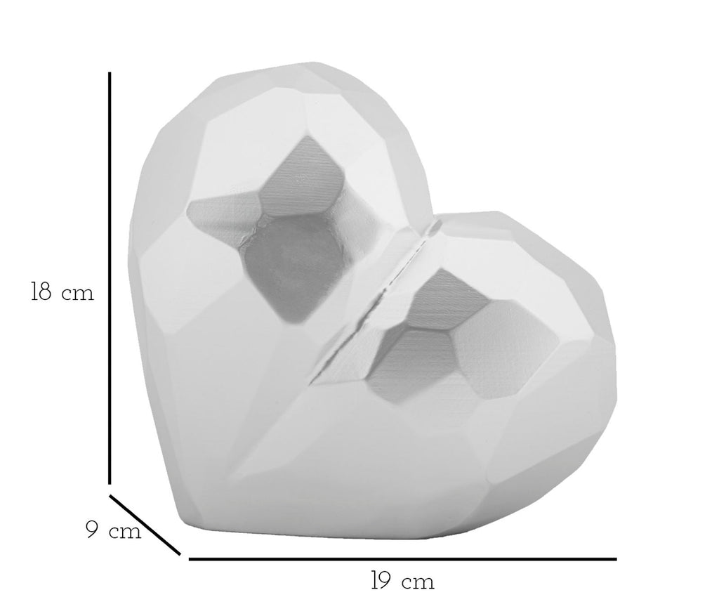Vaso Heart Silver - foto 6