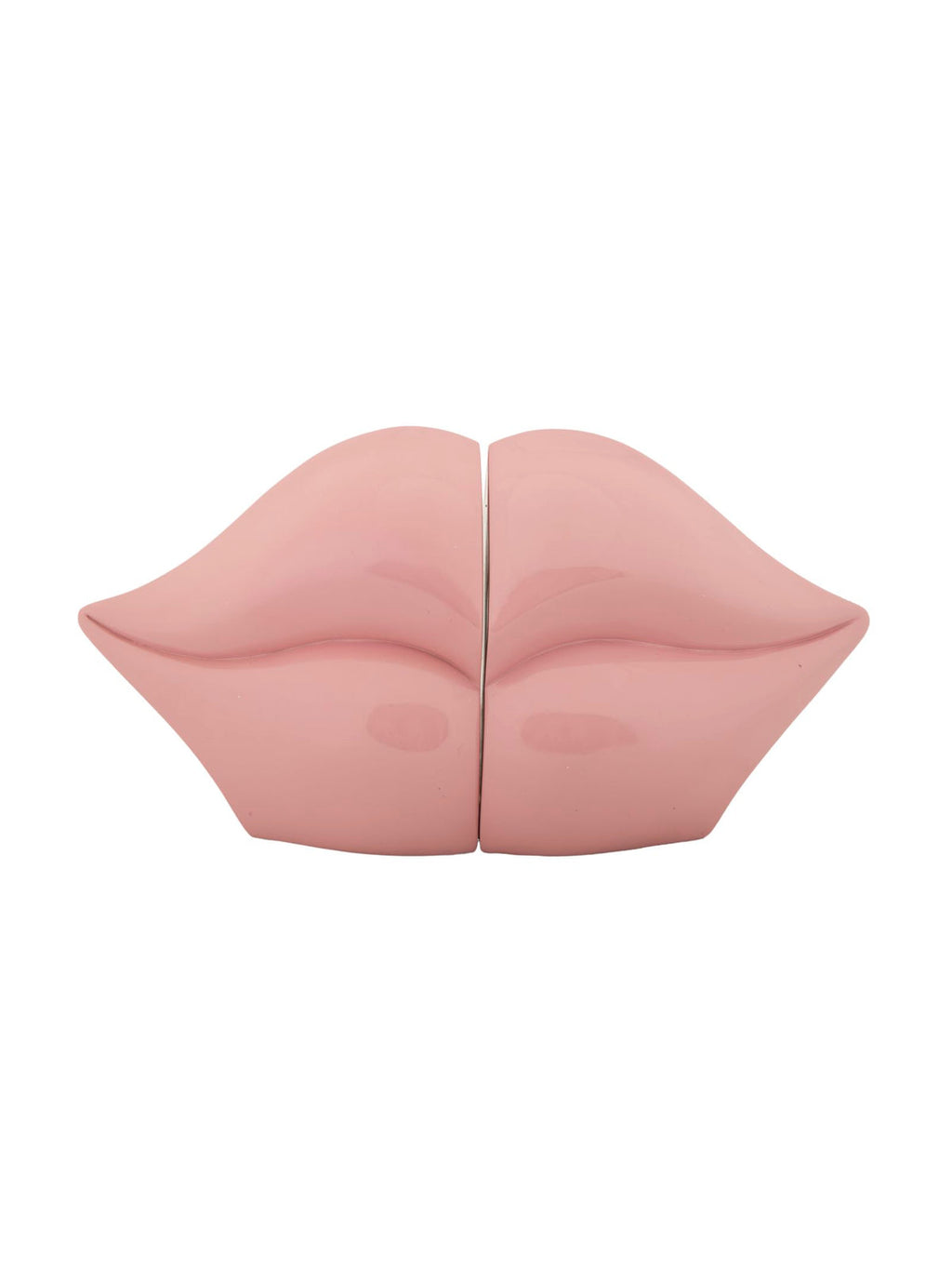 Fermalibri in resina rosa, 27x9x13 cm – Bocca