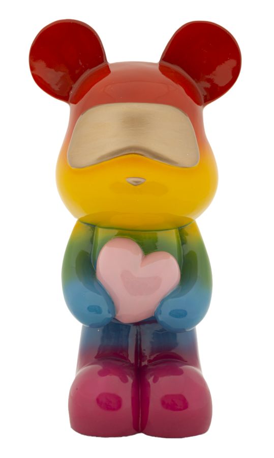 Orsetto Rainbow in Piedi, 22,50x17,5x42,5 cm