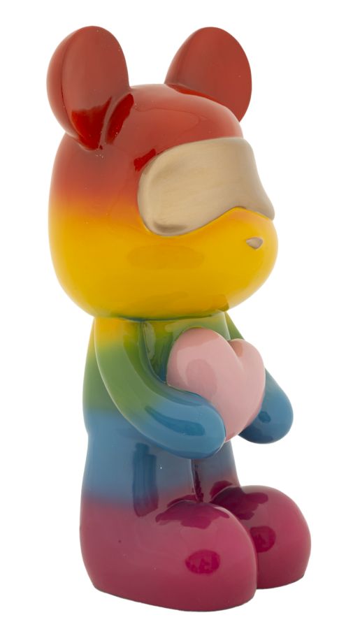Orsetto Rainbow in Piedi, 22,50x17,5x42,5 cm – dettaglio 1