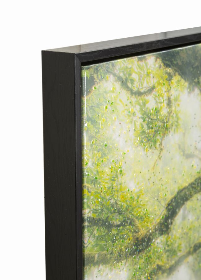 Stampa su tela Laccata con cornice Foresta, 90x4x60 cm – dettaglio 3