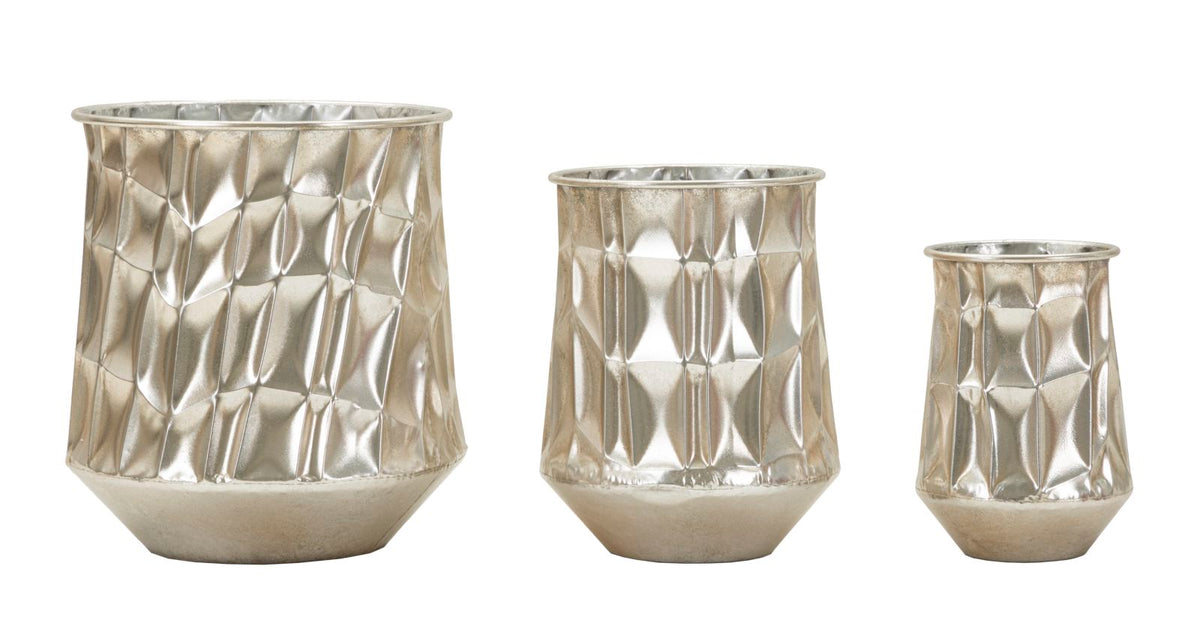 Portavasi Silver set 3 Pz - foto 3