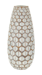 Vaso resina Tibet, CMØ20x45,5 cm