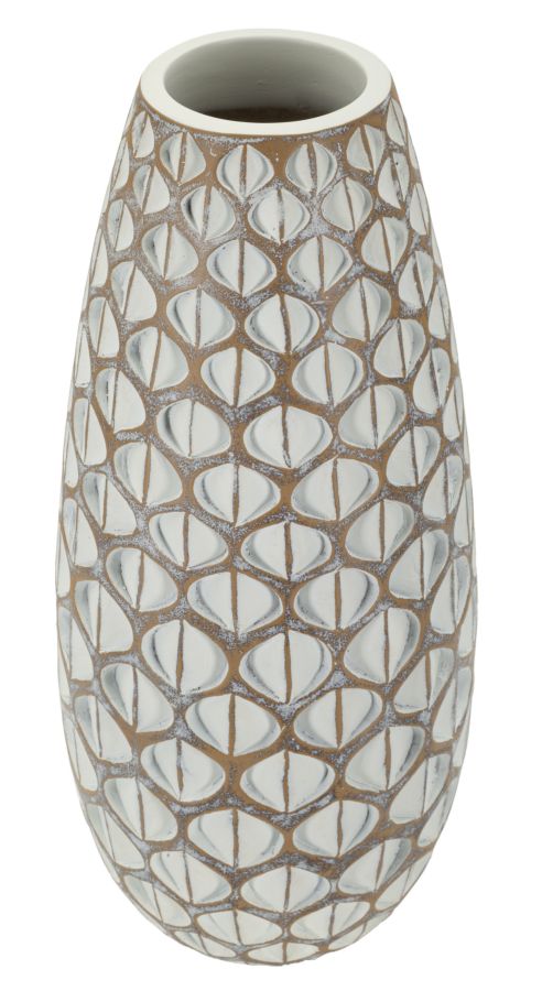 Vaso resina Tibet, CMØ20x45,5 cm – dettaglio 1