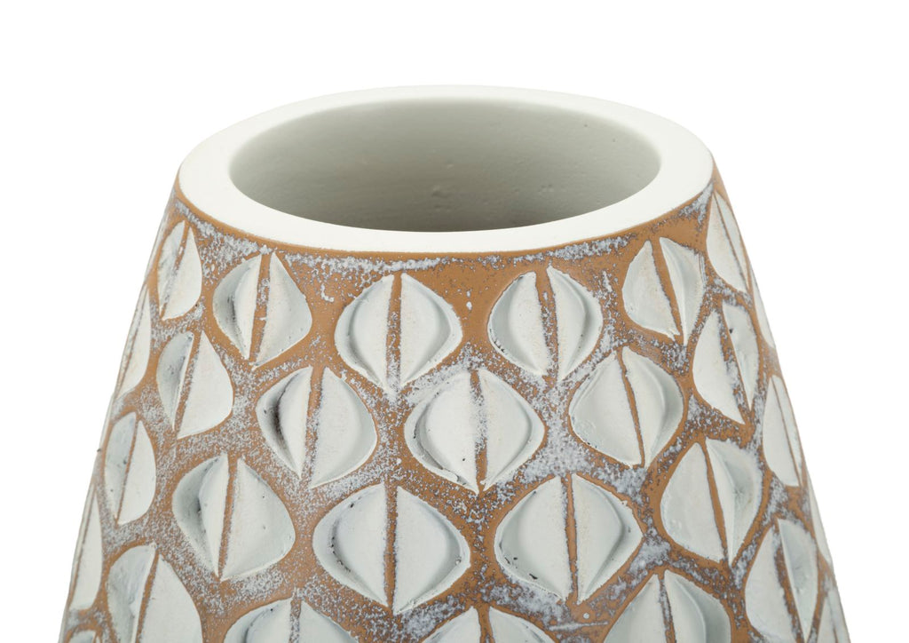 Vaso resina Tibet, CMØ20x45,5 cm – dettaglio 2