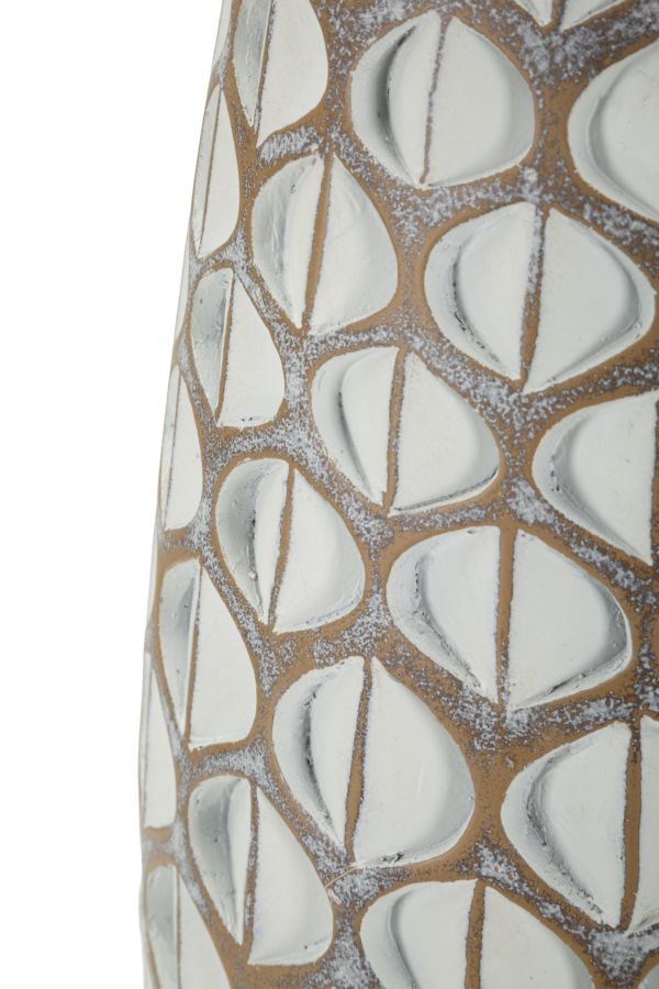 Vaso resina Tibet, CMØ20x45,5 cm – dettaglio 3