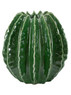 Vaso decorativo in ceramica verde, Ø23,5x24,5 cm – Cactus Ball