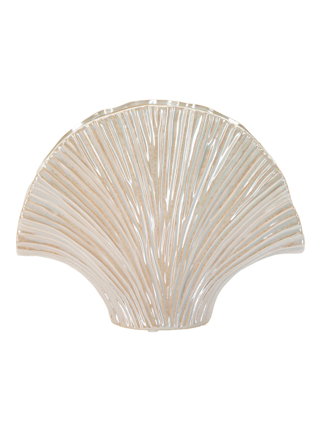 Vaso decorativo in ceramica perla, 35,5x11,5x27 cm – Perly