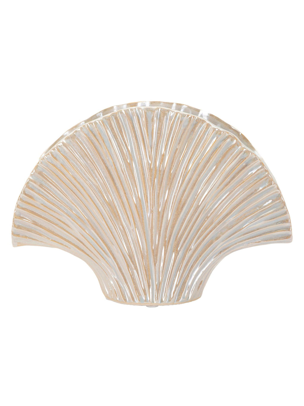 Vaso decorativo in ceramica perla, 27x8x19 cm – Perly