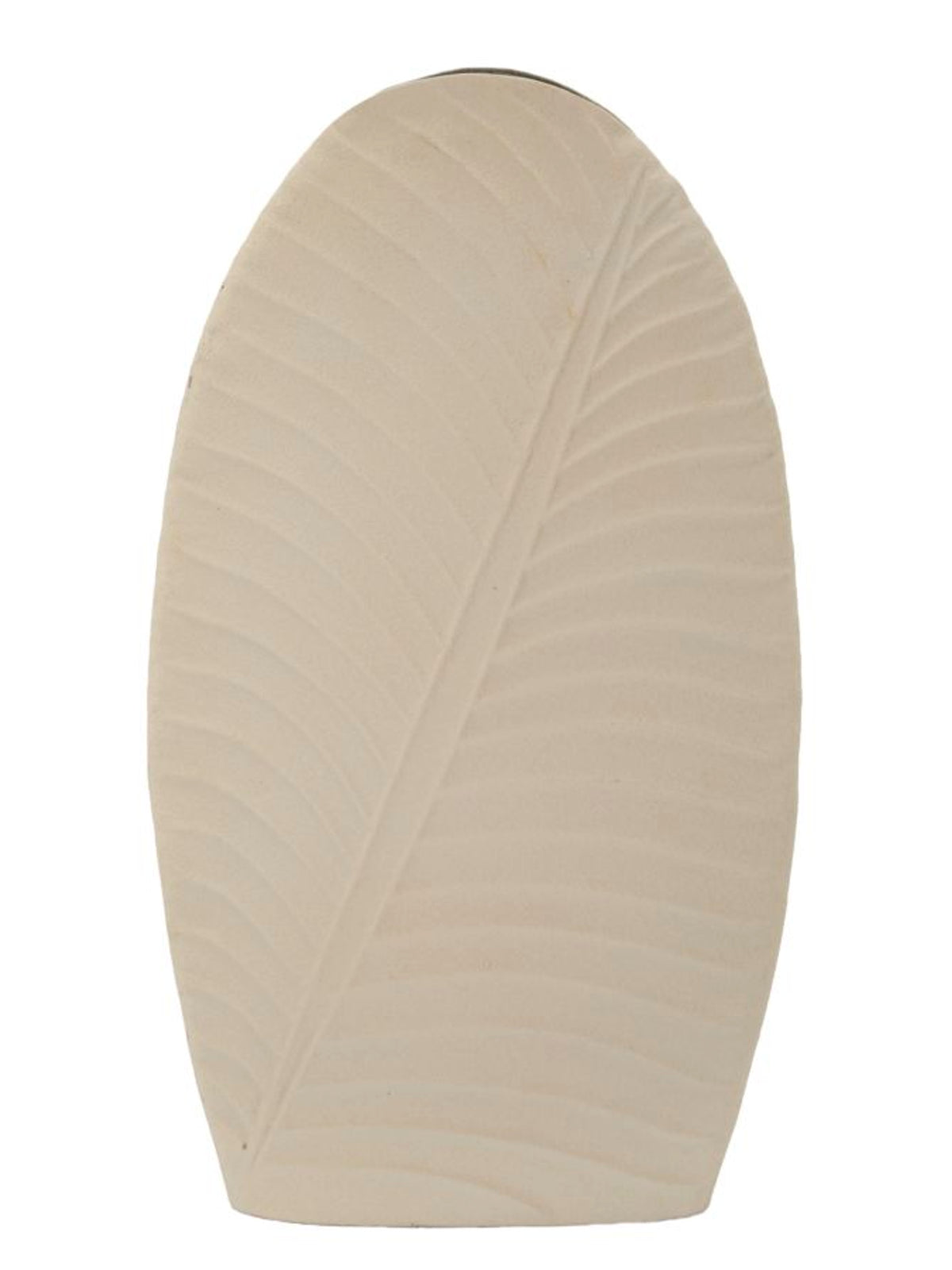 Vaso decorativo in metallo crema, 31x13x53,5 cm – Dune Tall